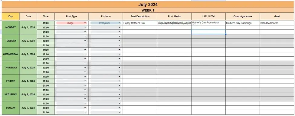 Google Sheets