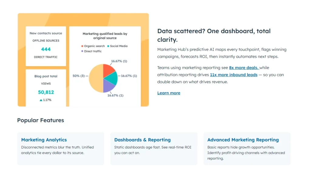 HubSpot Marketing Hub