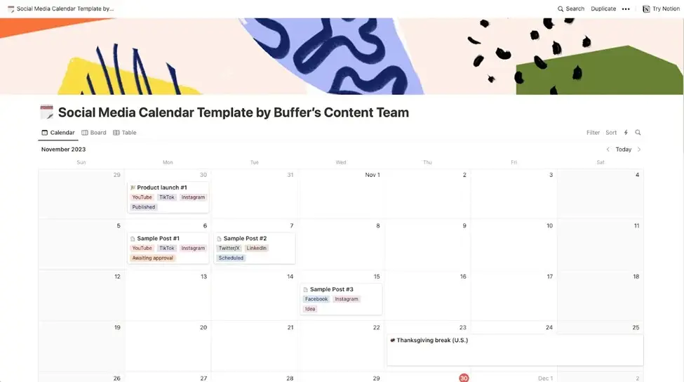 Notion Calendar