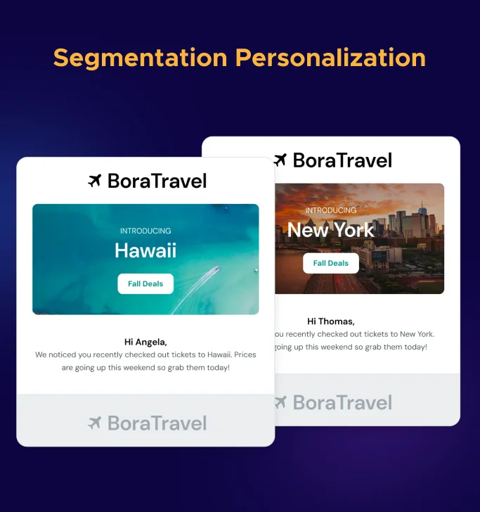 Segmentation Personalization