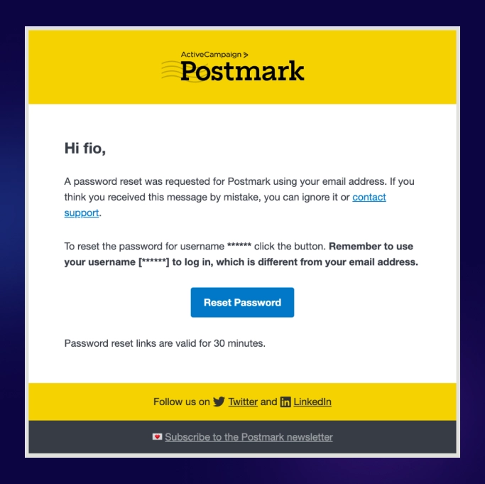 Transactionals Emails