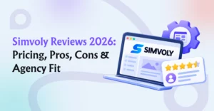 Simvoly Reviews 2026: Pricing, Pros, Cons & Agency Fit